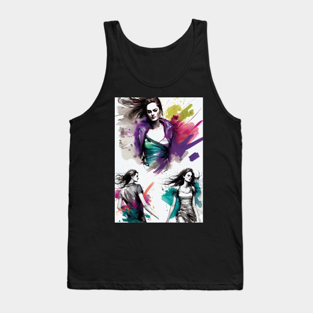 Fashion Illustrations: Elegant and On-Trend Tank Top by Focused Instability